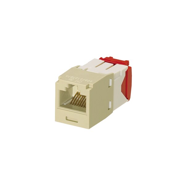 Panduit 1-PORT MOD JACK IDC 8W8P UTP, T568A/B CAT5E IP1 MINI-COM CJ5E88TGEI